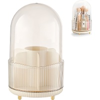 Organizador giratório 360° para maquiagem de 15 x 15 x 25 cm