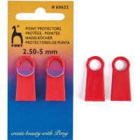 Protector de ponta para agulhas de 2,5 a 5 mm - Pony - 2 pcs.