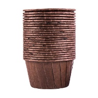 Cápsulas para cupcakes de 5,8 cm cores básicas - Pastkolor - 50 unidades