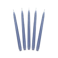 Vela alongada 24 cm - 10 unidades