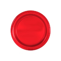 Pratos de cartão brilhante de 23 cm - 4 unid.