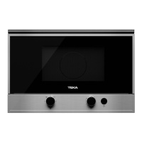 Forno micro-ondas encastrável 850 W - Teka MS622BI