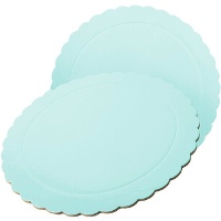 Base para bolos 20 x 20 x 0,3 cm redonda - 5 unidades