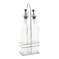 Oleira e vinagreira de 250 ml com suporte