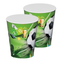 Copos de futebol GOAL 270 ml - 8 unid.