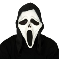 Máscara de assassino de fantasmas com capuz