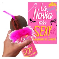 Frasco de Vagina Preto A noiva mais sexy