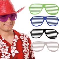 Óculos havaianos de cores sortidas - 1 unidade