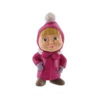 Masha em figura de bolo de inverno 6,5 cm - 1 unid.