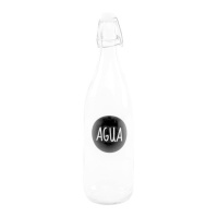 Garrafa de água transparente de 1 L