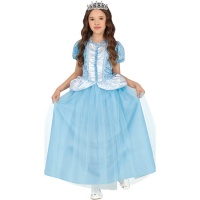 Fantasia de Princesa Azul para rapariga