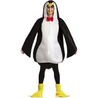 Fato de pinguim com estilo para adultos