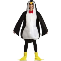 Roupa de pinguim com estilo para adultos