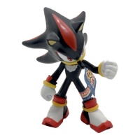 Figura para bolo Sonic Shadow de 9 cm