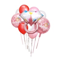 Balões de despedida de solteira sortidos - 10 peças