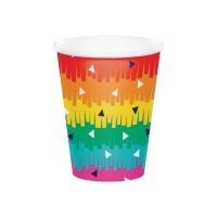 Copos de Festa Mexicana de 250 ml - 8 unidades