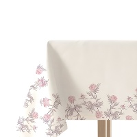 Toalha de mesa 2,00 x 1,45 m em tecido Daisy