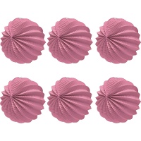 Lanterna de papel esférica de 22 cm - 12 unidades