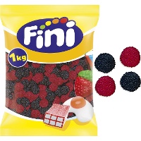 Mini amoras pretas e vermelhas - Fini - 1 kg