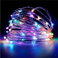 Grinalda multifuncional a pilhas de 20m - 200 LEDs
