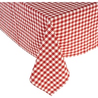 Toalha de mesa 2,00 x 1,45 m em tecido axadrezado