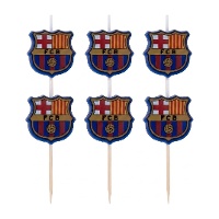Velas do FC Barcelona - 5 unidades