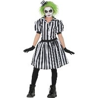 Fantasia Beetlejuice - vestido para menina
