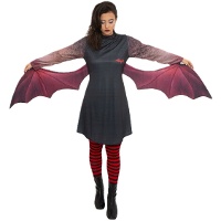Fantasia de morcego Mavis com asas para mulher