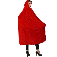 Capa com capuz de 140 cm - efeito veludo