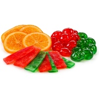 Fruta cristalizada 250 gr - Pastkolor