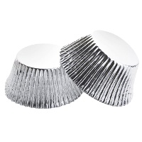 Cápsulas para cupcakes de 3 cm metalizadas - Pastkolor - 60 unidades