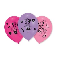 Balões de látex da Minnie Mouse - 10 unidades