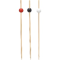 Espetinhos de 16 cm para aperitivos - 50 unidades