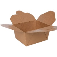 Embalagem de cartão para alimentos de 11,3 x 9 x 6,3 cm - 4 unidades