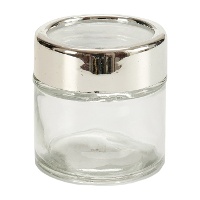 Pote de 0,08 L transparente com tampa