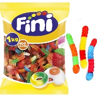 Minhocas multicoloridas - Fini - 1 kg