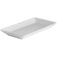Fonte de 30,5 x 16 cm retangular em porcelana - Vessia - 4 unidades