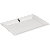 Fonte de 36,5 x 26 cm retangular de porcelana - Vessia - 2 unidades