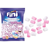 Mini marshmallows cor-de-rosa e brancos - Fini finitronc toppings - 1 kg