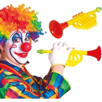 Trompete colorido sortido de 32 cm