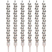 Velas de bolhas de 14 cm - 6 unidades