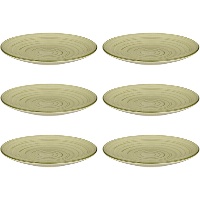 Prato de 19 cm espiral plano - 6 unidades