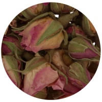 Flores secas comestíveis em botão de rosa 9 gr - FunCakes