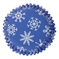 Cápsulas de cupcake de flocos de neve - PME - 30 pcs.