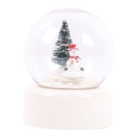 Globo de neve musical para bonecos de neve 12,5 cm