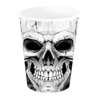 Copos de caveira 240 ml - 6 unid.