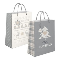 Saco de oferta 45 x 33 x 10 cm da Nordic Merry Christmas - 1 unid.