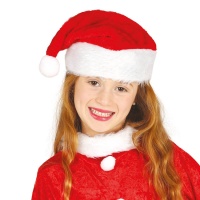 Chapéu de Pai Natal para crianças, 52 cm.