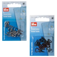 Suportes para espartilho nº 13 - Prym - 6 unid.