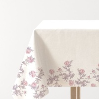 Toalha de mesa 1,45 x 1,45 m em tecido Daisy